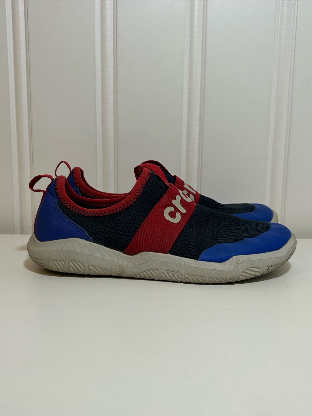 Crocs swiftwater easy on blue red Athletic Shoes in Navy